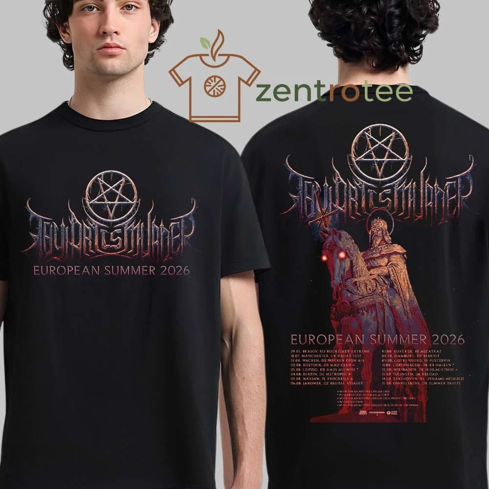 Thy Art Is Murder Year Of The Fire Horse European Summer 2026 Tour Schedule Dates Vintage tee