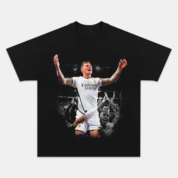 Toni Kroos Toni Kroos Soccer Shirt Sport Fan Cotton Comfort Menswear Womenswear Streetwear T-Shirts