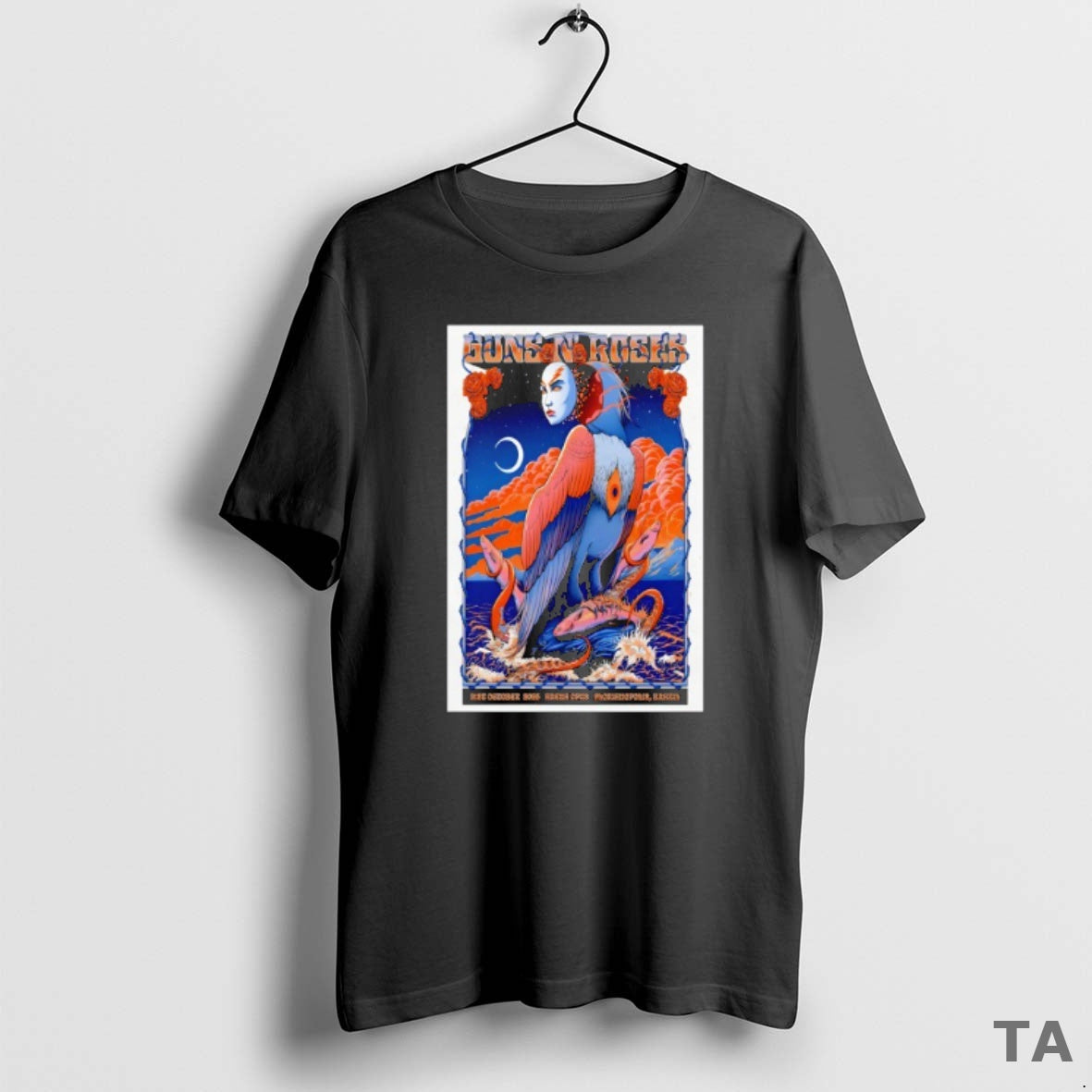 Top Guns N Roses Arena Opus Florianopolis Oct 21 2025 T Shirt Sweater