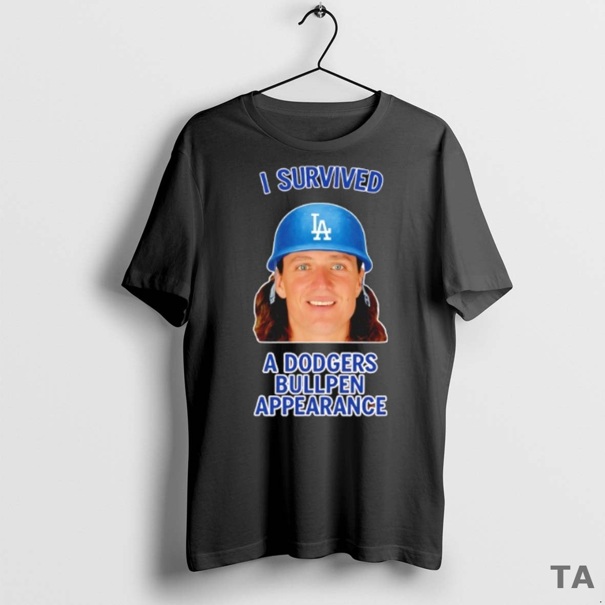 Top Tyler Glasnow Los Angeles Dodgers I Survived Ia _d0_b0 Dodgers Bullpen Appearance