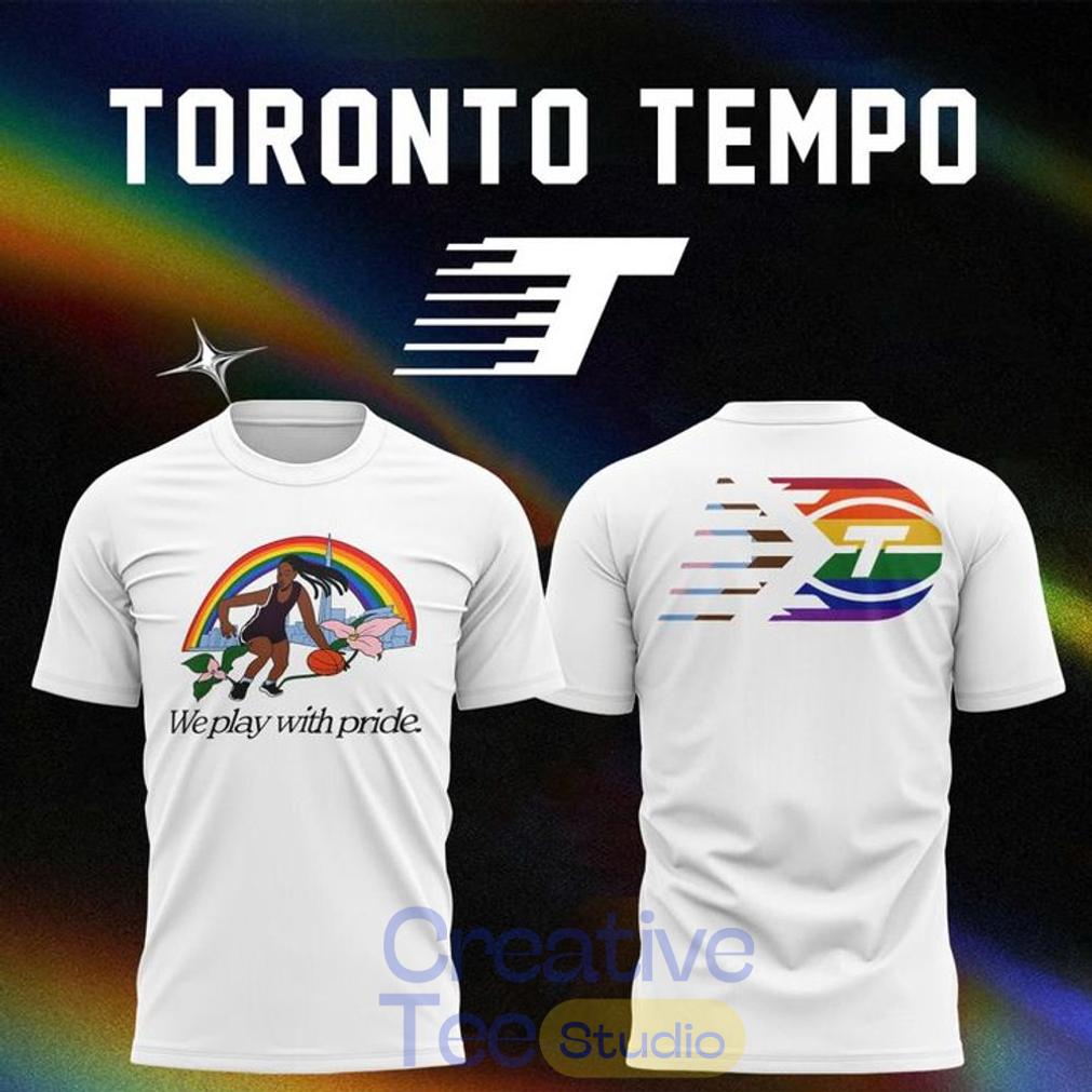 Toronto Tempo 2026 WNBA Pride White T-Shirt