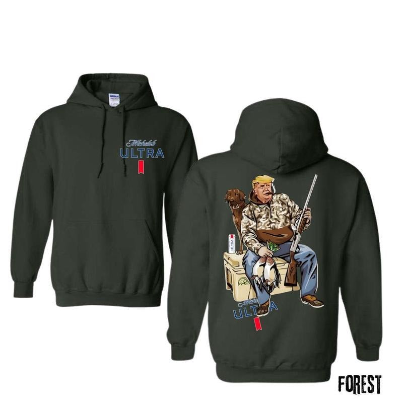 Trum Hunter Michellob Ulltra Beer Trum Your Hunt Dog Shirt Trum Hunting Season Shirt T-Shirts