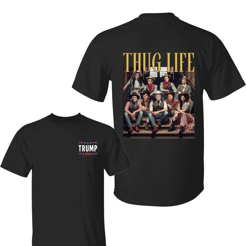 Trum Vanc Eloon Kenedy Tulssi Vivvek Candeece Tucker Charlie Shirt Trum Shirt Trum Thug Life Shirt T-Shirts
