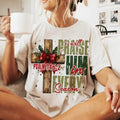 Jesus Cross Jesus Shirt Retro Lovers Cotton Womenswear Top T-Shirts