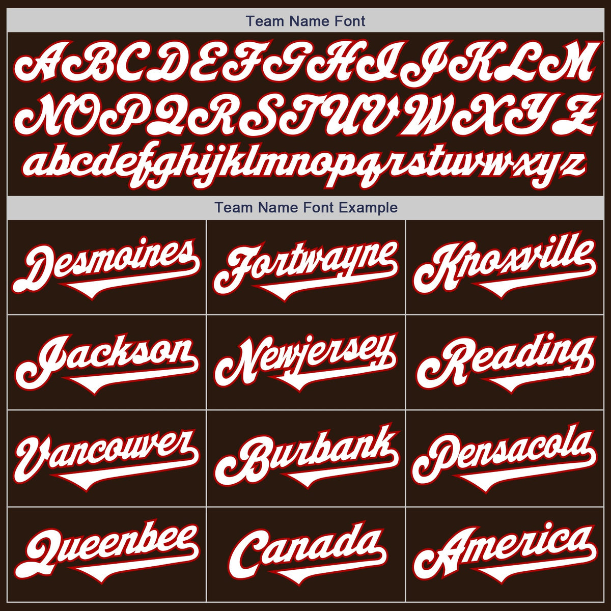 Custom Brown White-Red Authentic Two Tone Baseball Jersey