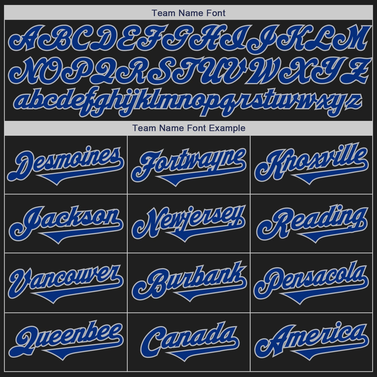 Custom Black Royal-Gray Authentic Two Tone Baseball Jersey