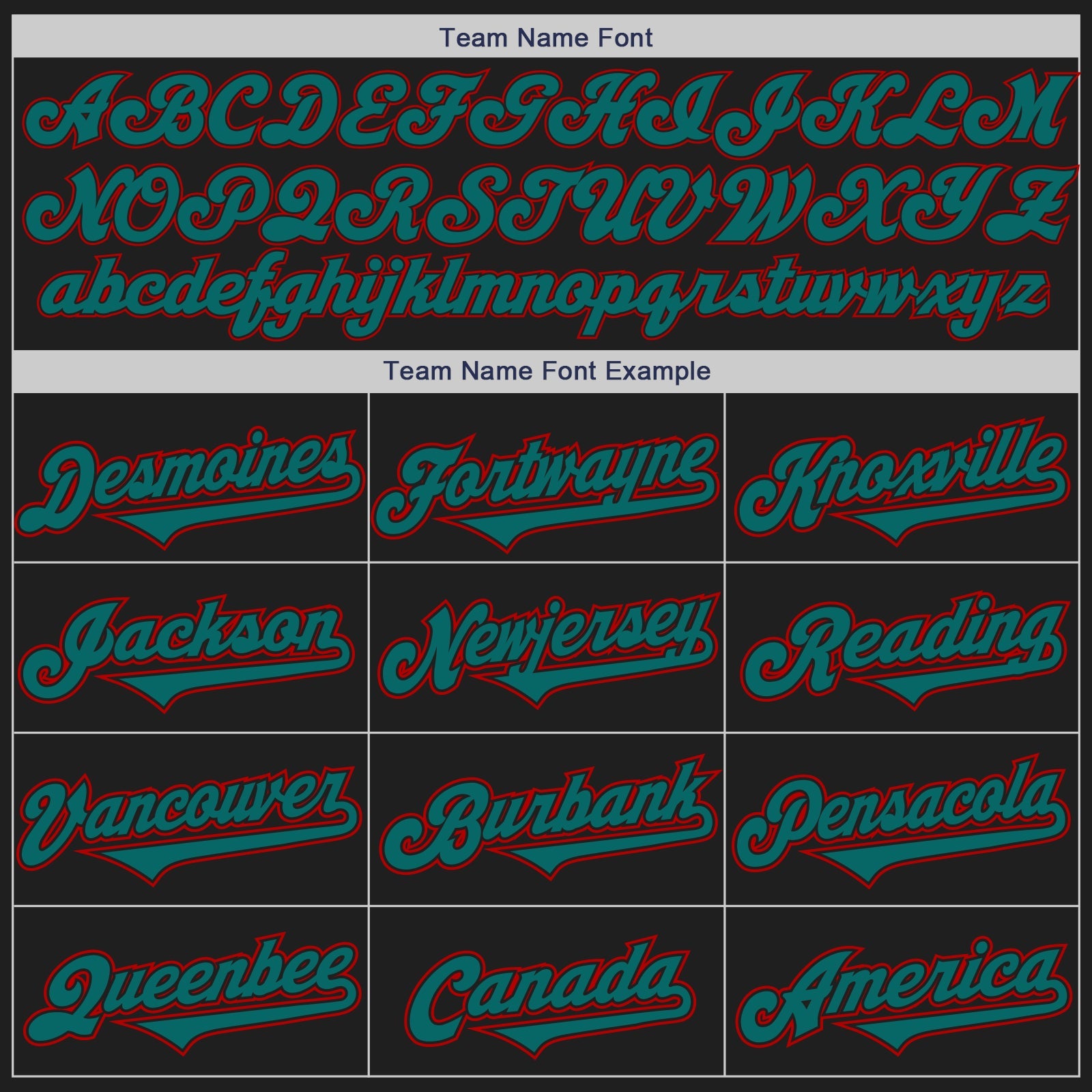 Custom Black Teal-Red Authentic Two Tone Baseball Jersey