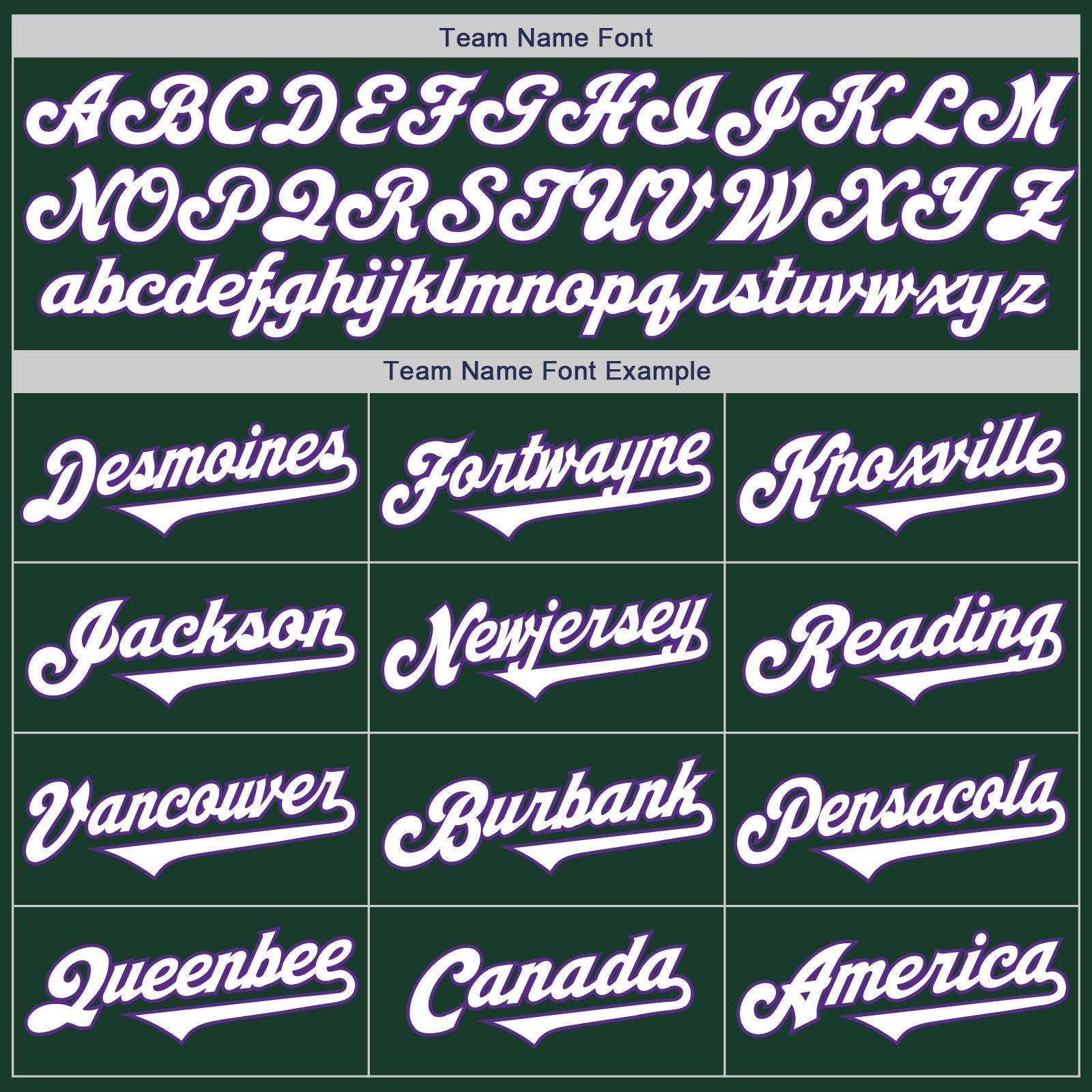 Custom Green White-Purple Authentic Two Tone Baseball Jersey