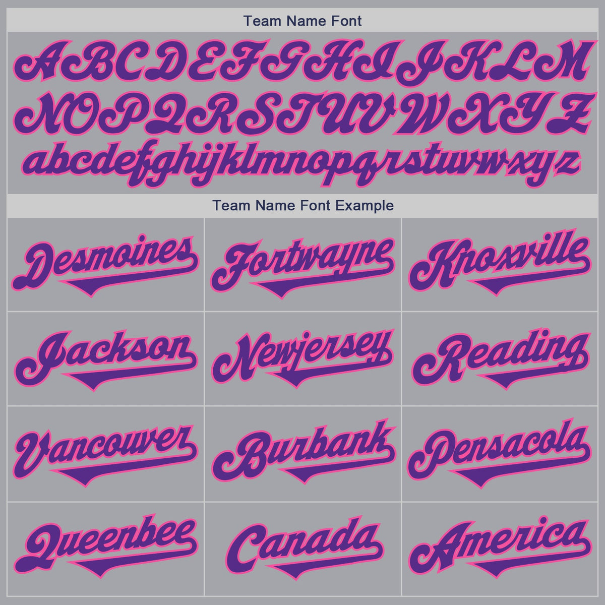 Custom Gray Purple-Pink Authentic Two Tone Baseball Jersey
