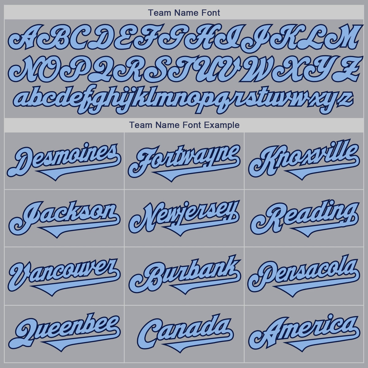 Custom Gray Light Blue-Navy Authentic Two Tone Baseball Jersey