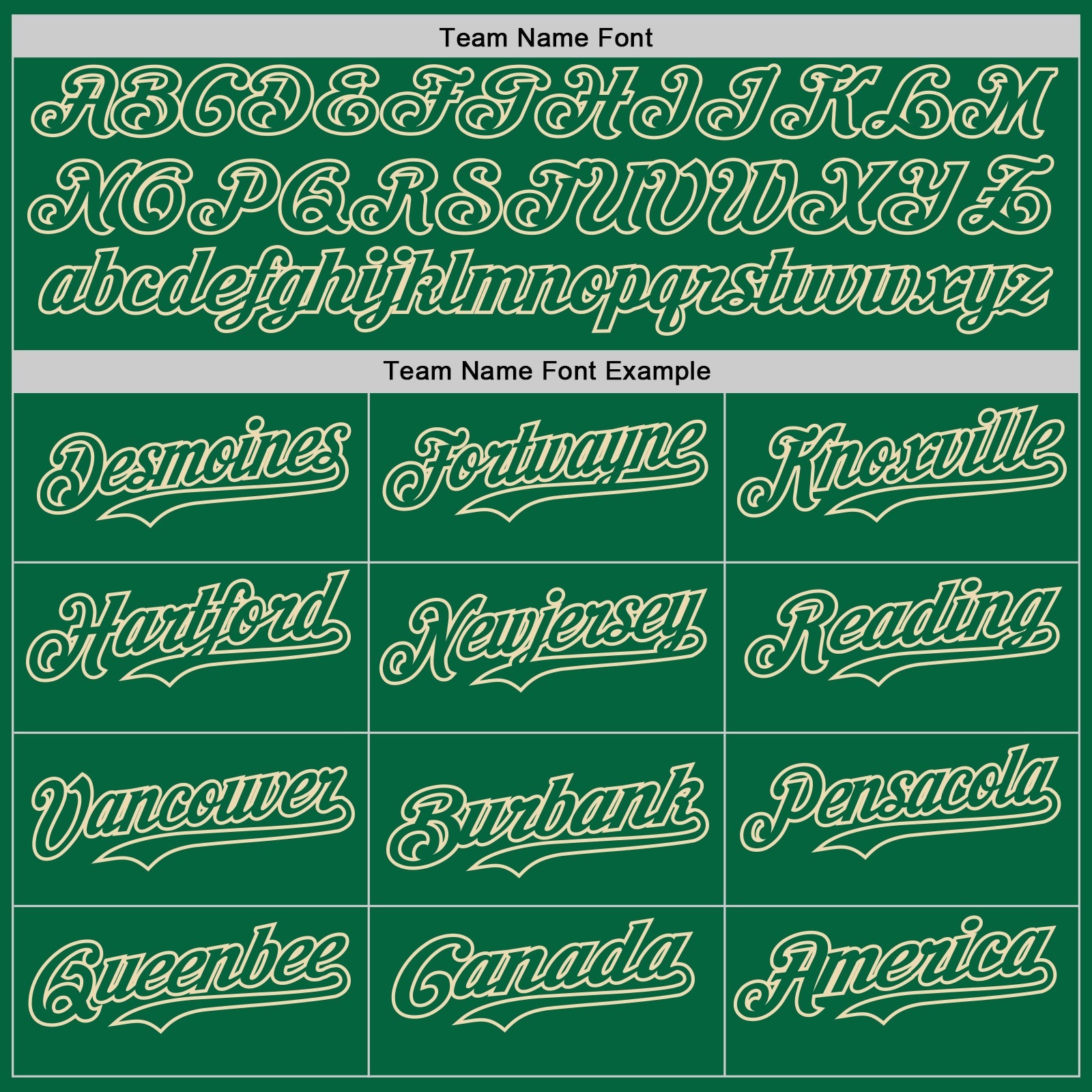 Custom Kelly Green Cream Pinstripe Cream Authentic Two Tone Baseball Jersey