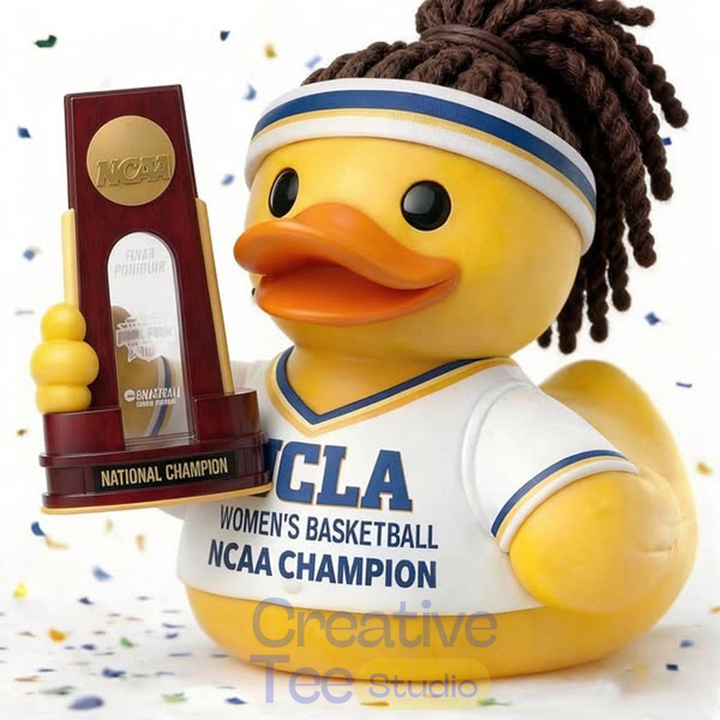 UCLA Bruins NCAA Basketball Championship National Champions Duck