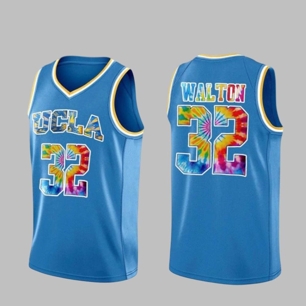 UCLA Honors The Late Bill Walton Basketball Jersey - Grishko.com