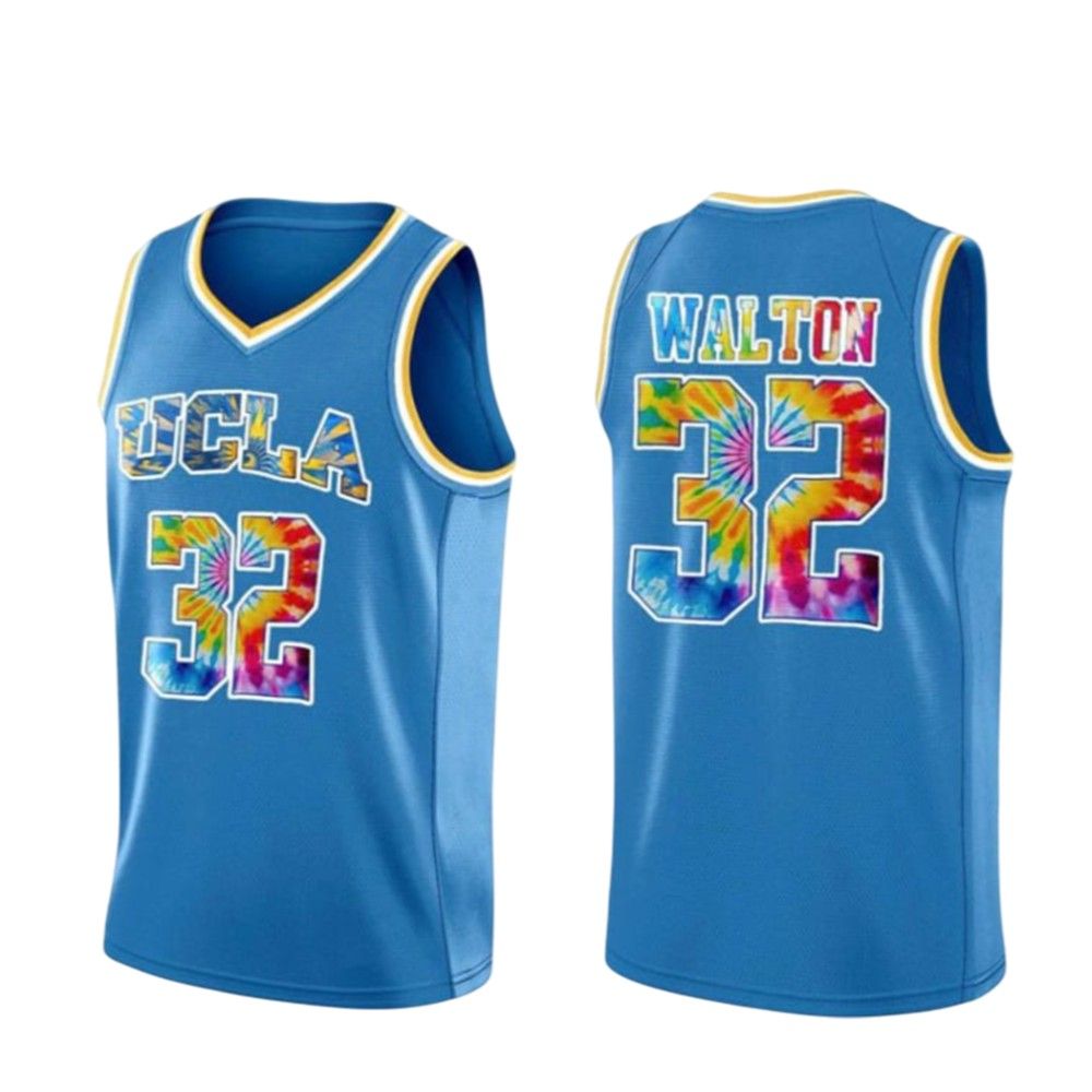 UCLA Honors The Late Bill Walton Basketball Jersey - Grishko.com