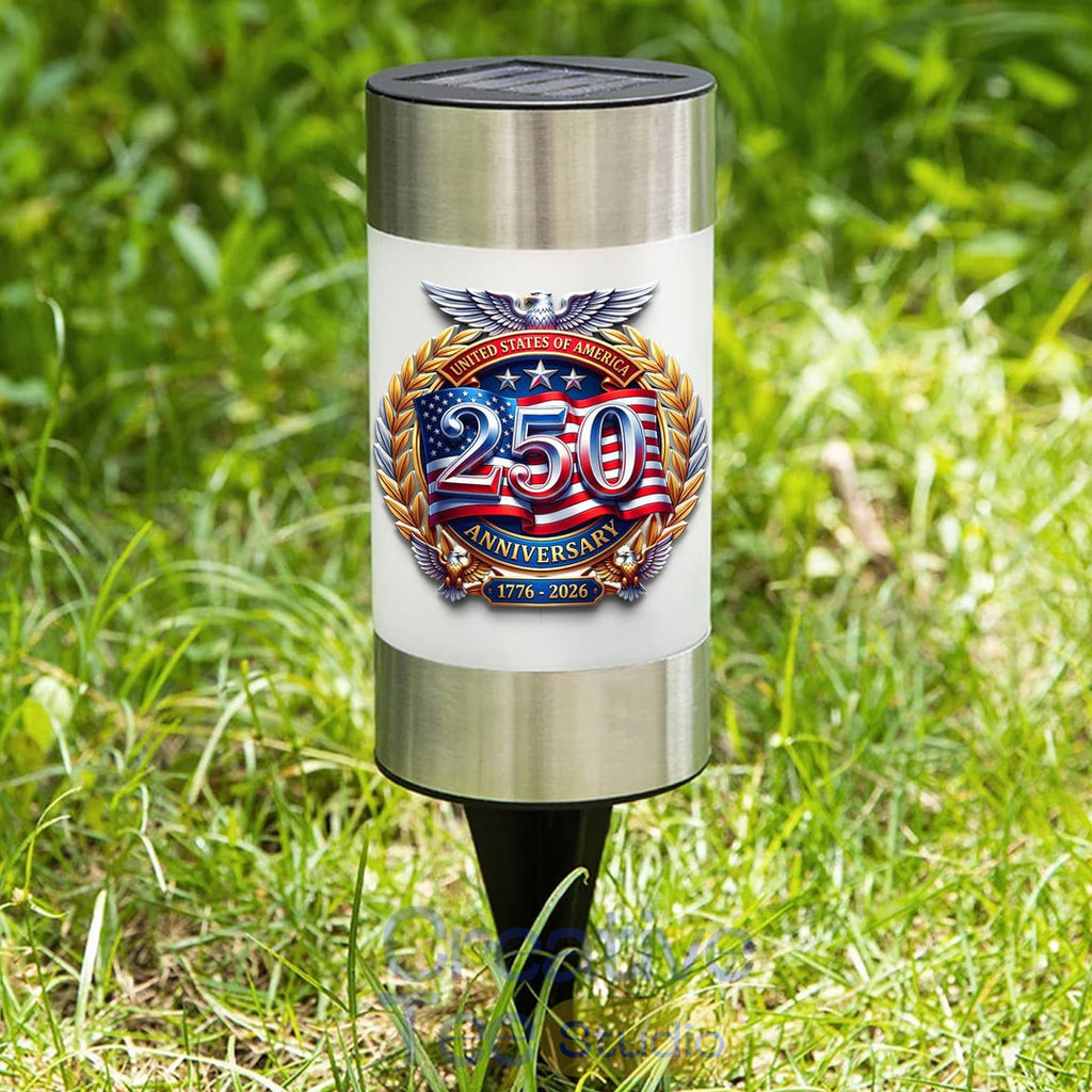 USA 250th Anniversary Premium Waterproof Solar Garden Light