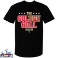 USA Hockey Men’s Olympic World Champions 2026 The Golden Goal 2 22 T-shirts