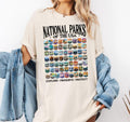 USA National Parks Shirt National Parks American National Parks Laser Engraving Shirt Protect National Park Shirt T-Shirts