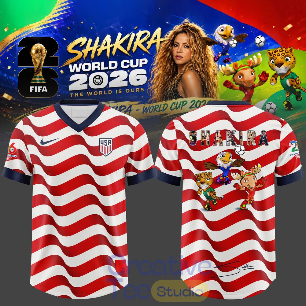 USA National Team x Shakira World Cup 2026 Rhythm Edition Football Jersey