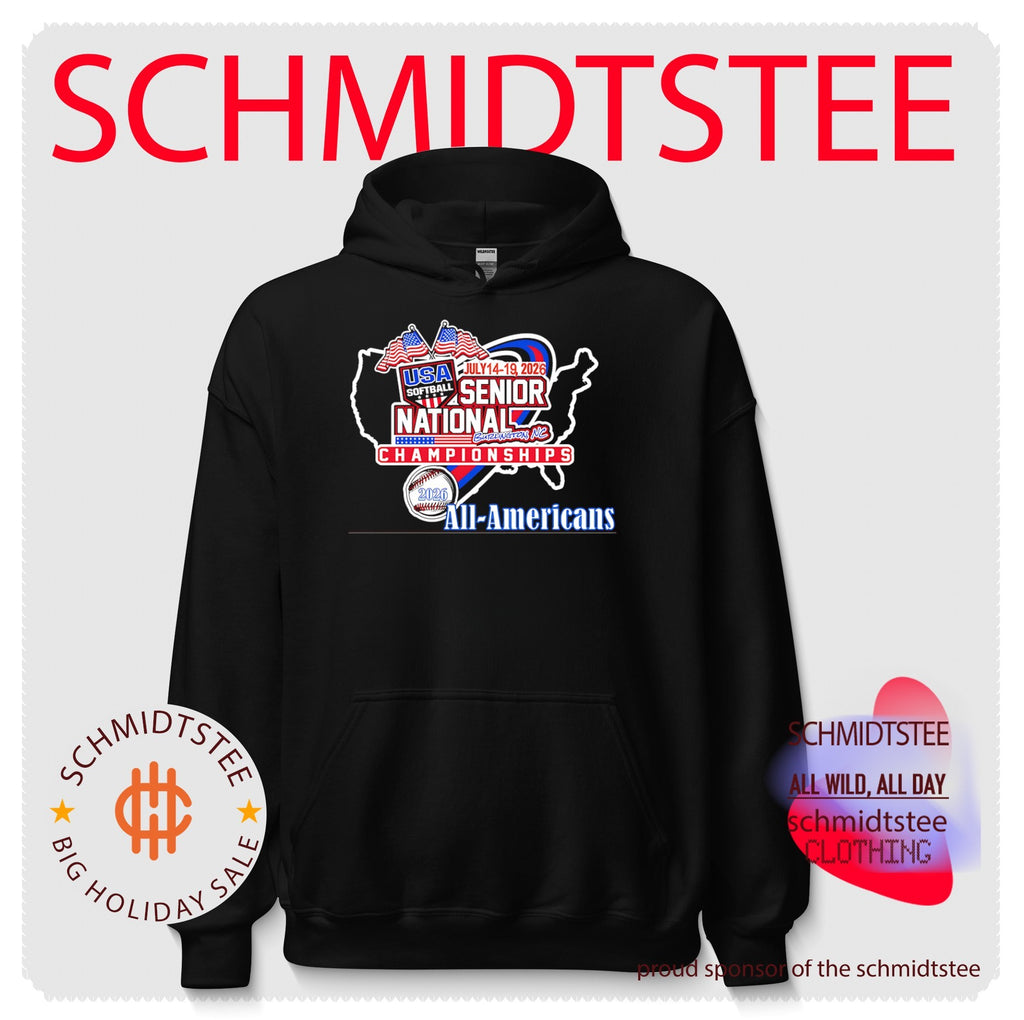 USA Softball Senior National Championships Burlington NC 2026 All-Americans shirt