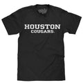 University Houston Cougars Black T-Shirts