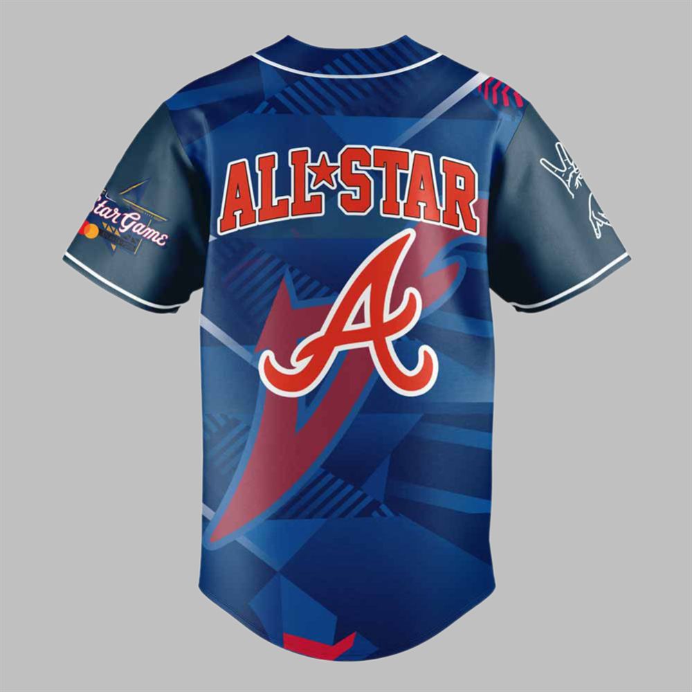 Usher Atlanta Braves Peace Up A Town Down Jersey - Grishko.com