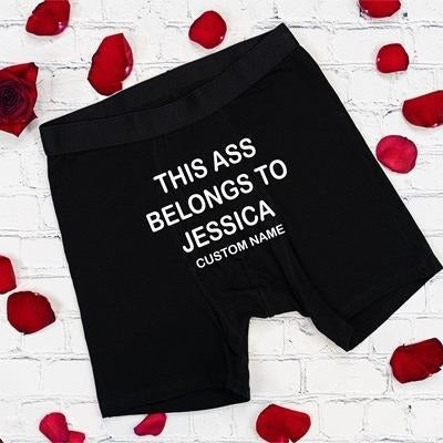 Valentine'S Underwear Boyfriend Boxer Underwear Husband Valentine Sexy T-Shirts