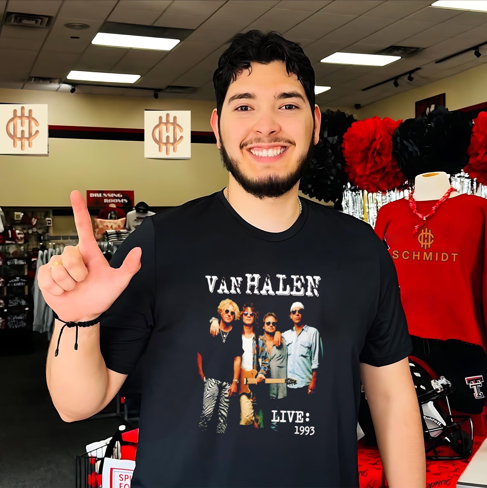 Van Halen Live World Tour 1993 Shirt