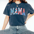 Vintage American Mama Mom Cotton Casual Polyeste T-Shirts