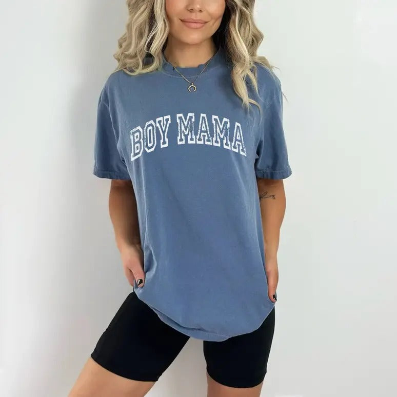 Vintage Boy Mama T-Shirts