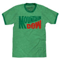 Vintage Mt Dew Ringer Green T-Shirts