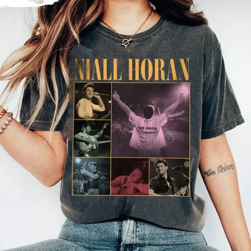 Vintage Niall Horan Show Live Tour 2024 Shirt Show Tour 2024 Shirts Horan Show Album Shirt If You Leave Me Shirt T-Shirts