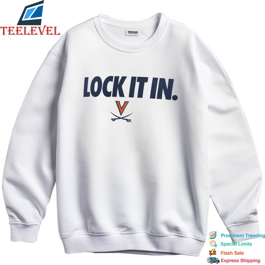 Virginia Cavaliers Lock It In  T-Shirts