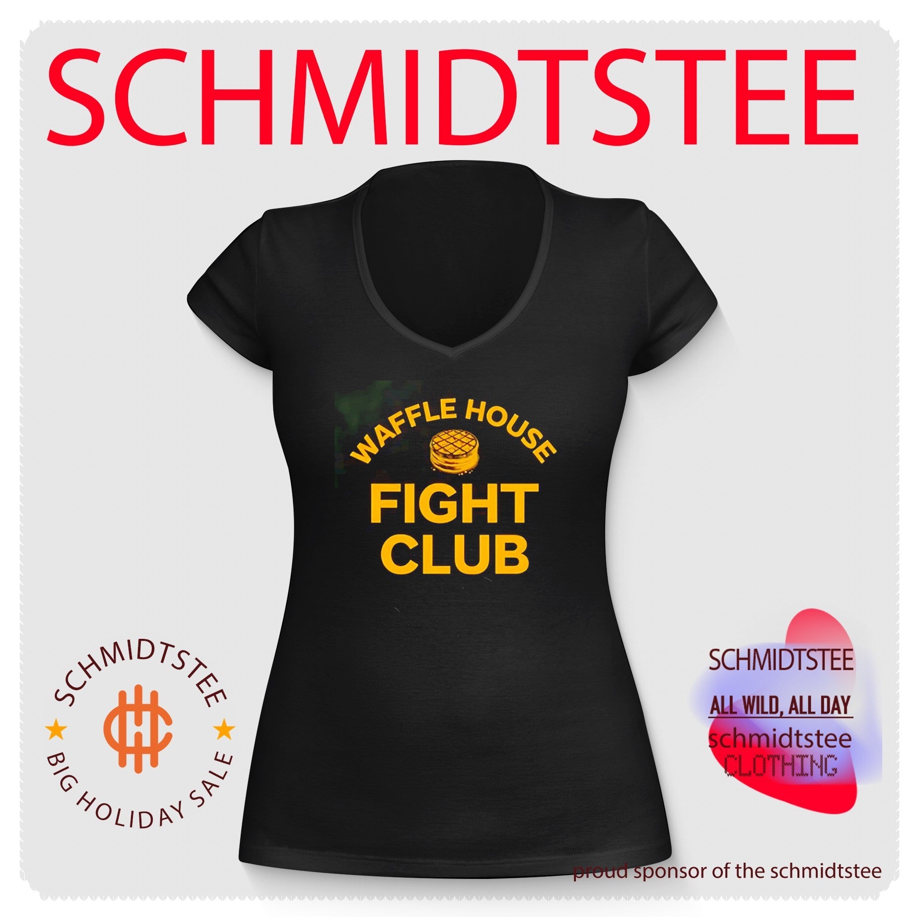 Waffle House Fight Club Funny Restaurant shirt