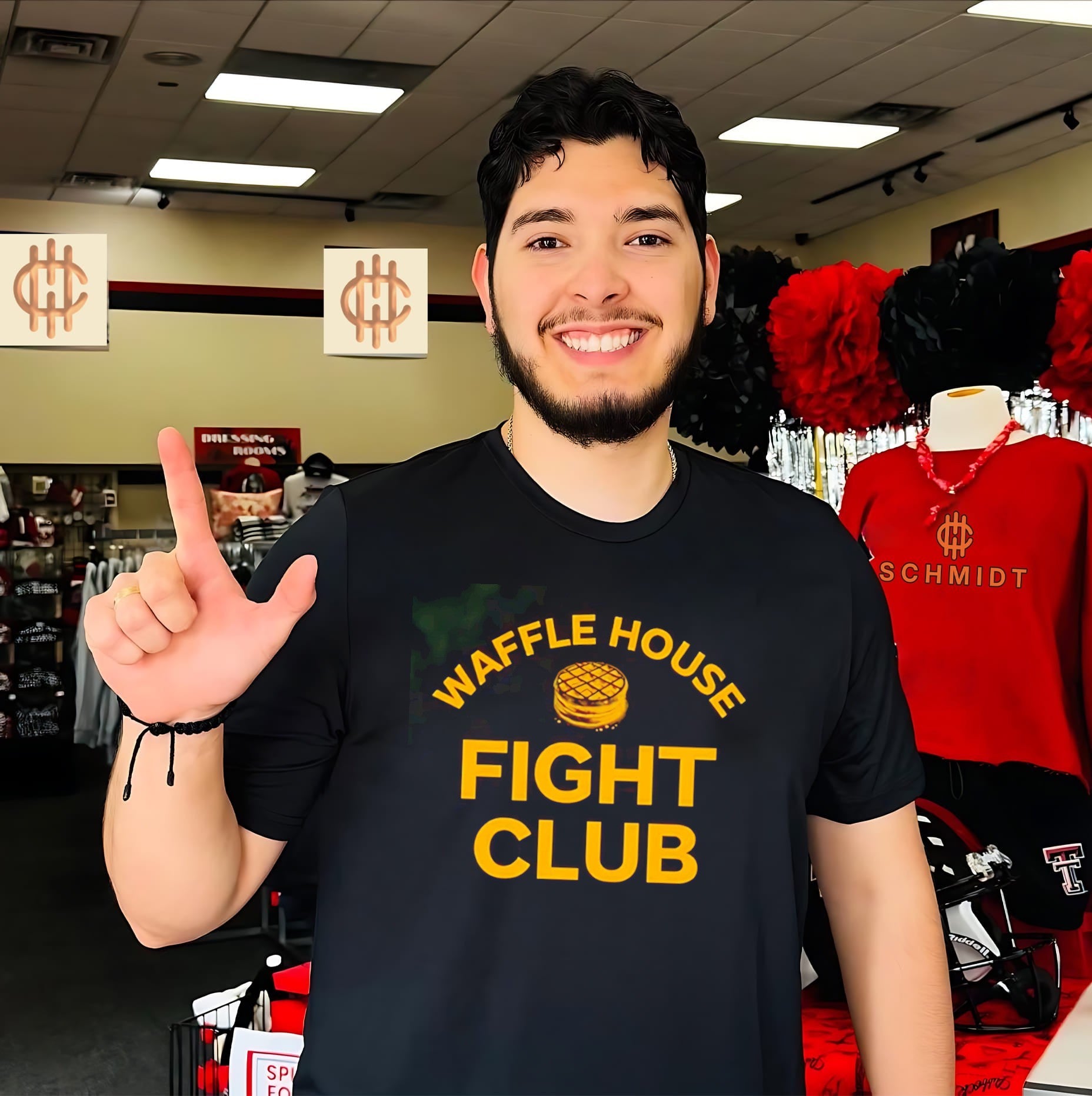 Waffle House Fight Club Funny Restaurant shirt