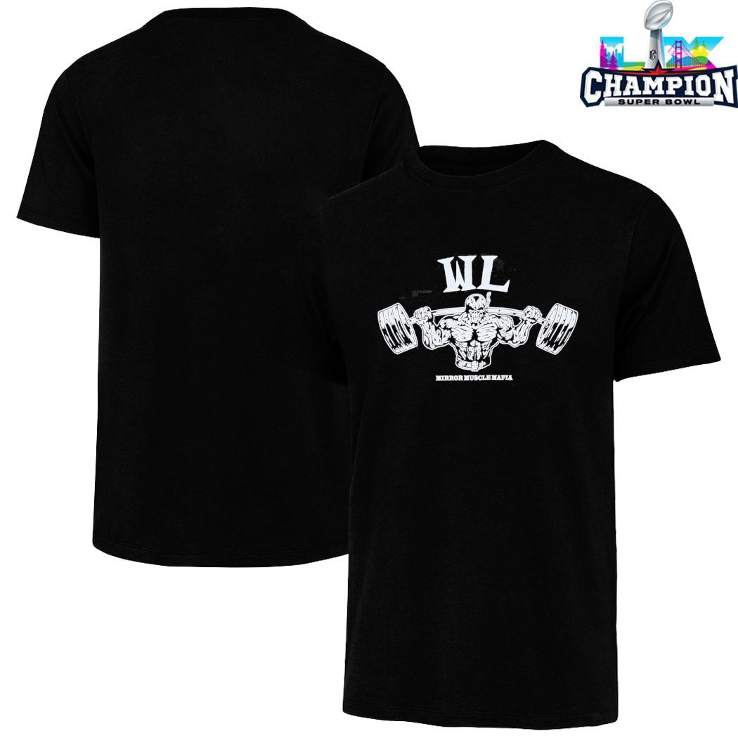 Warren Lotas Mirror Muscle Mafia Squat T-shirts