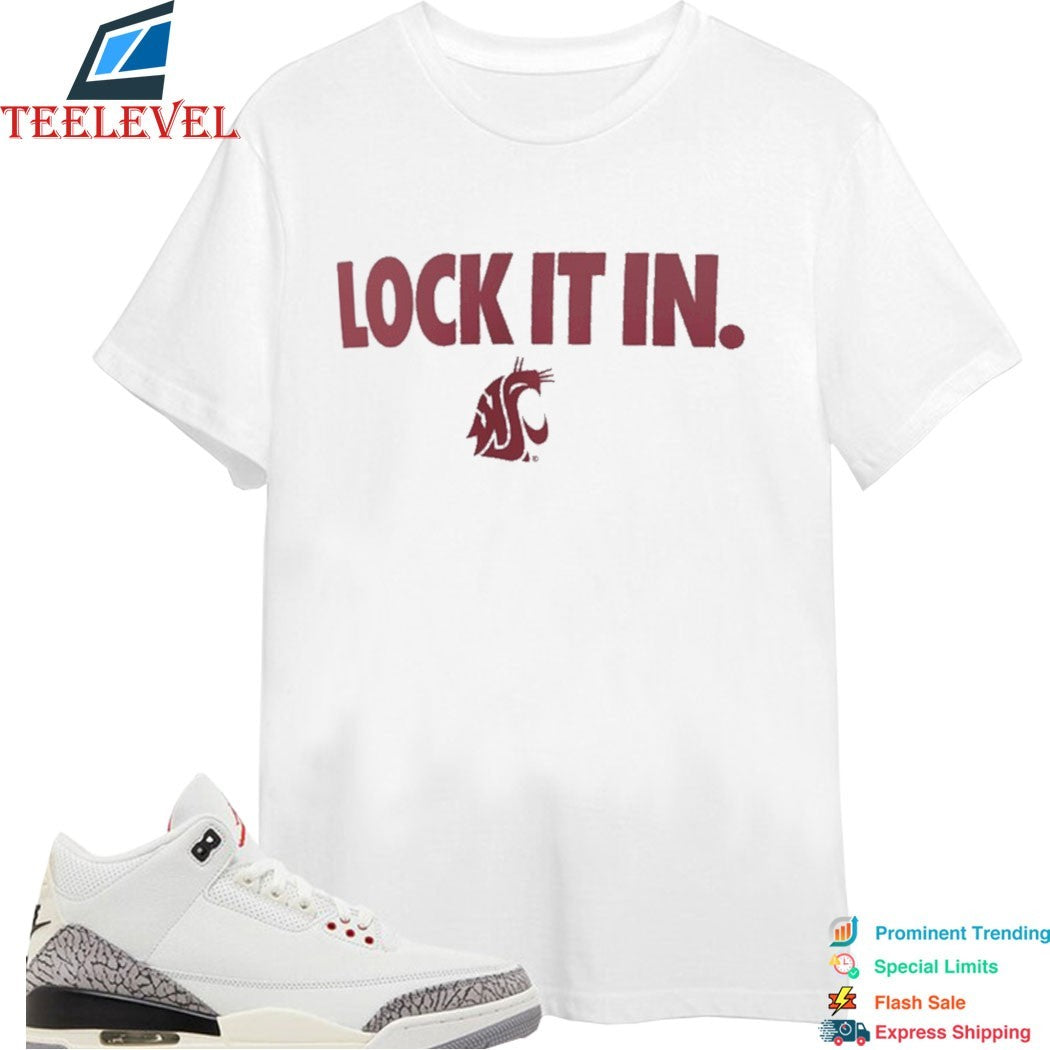 Washington State Cougars Lock It In T-Shirt