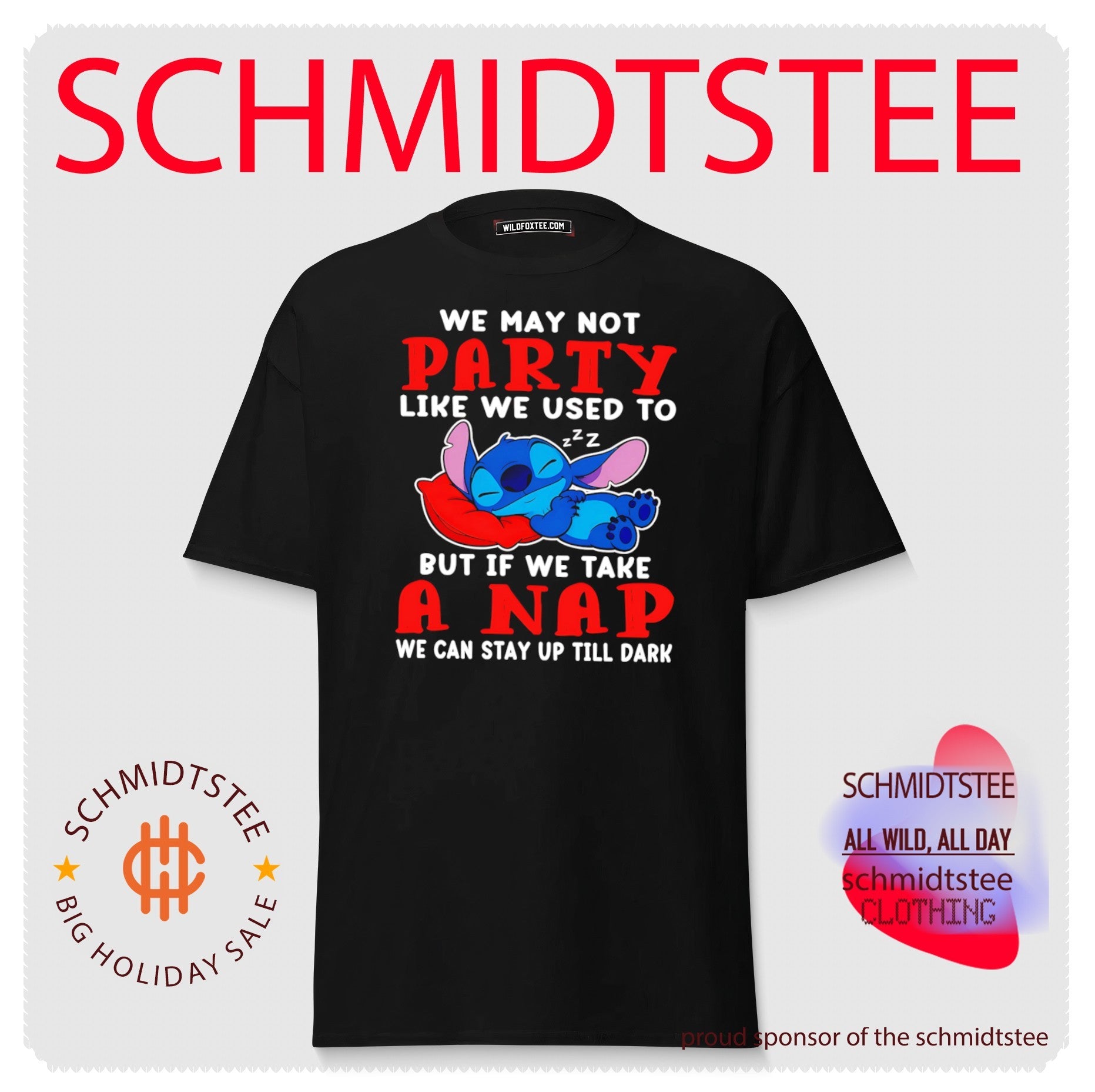 We May Not Party Like We Used to but if We Take a Nap We Can Stay up till Dark shirt