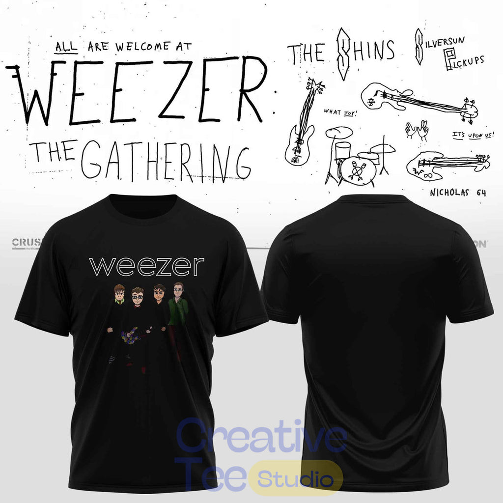 Weezer The Gathering Tour T-Shirt