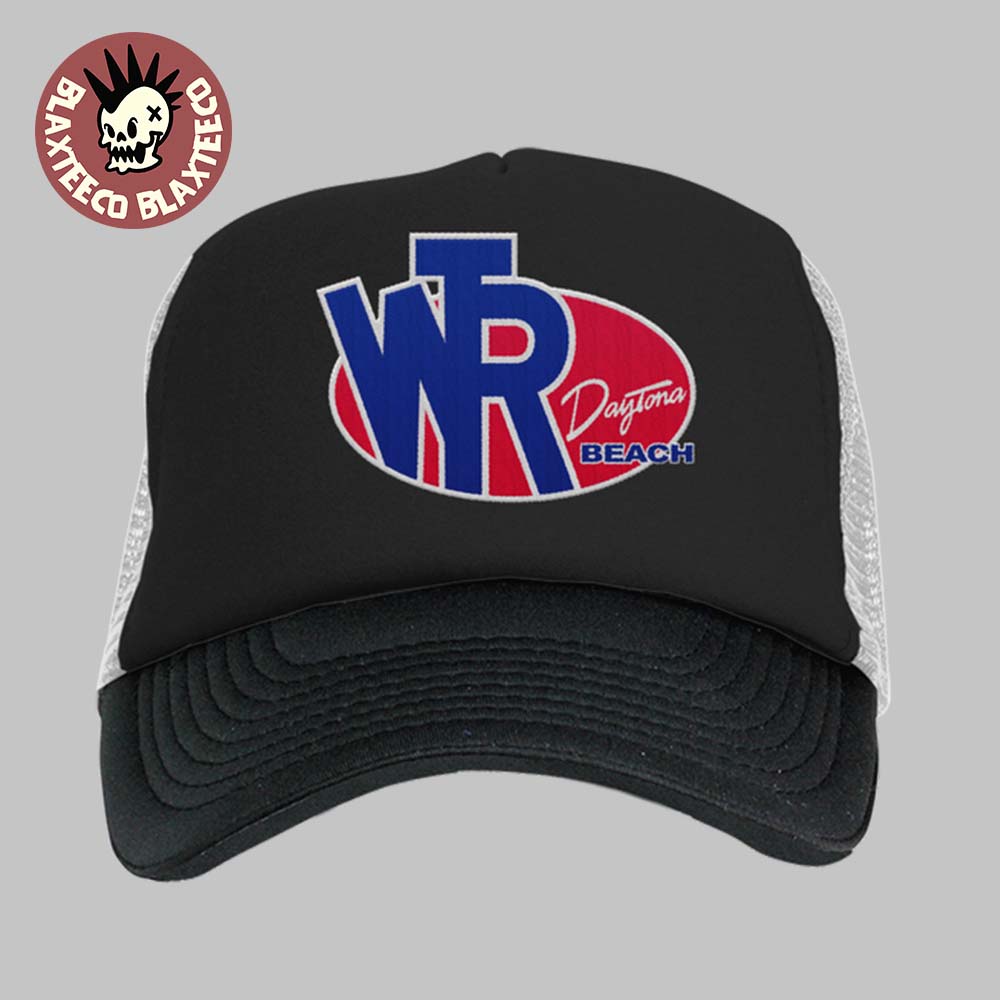 Welcome To Rockville 2026 Festival Merch Daytona Beach Florida From May 7 To 10 2026 WTR Racing Trucker Hat