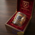 West Ham United 131 Years Anniversary Whiskey Glass