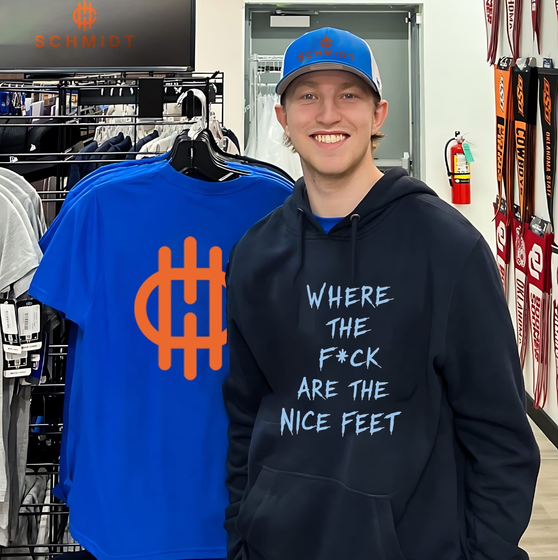 Where The Fck Are The Nice Feet Shirt
