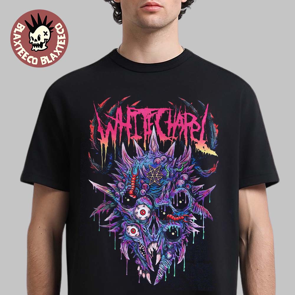 Whitechapel 2026 Summer Merch Cultist Trip Black T-Shirt