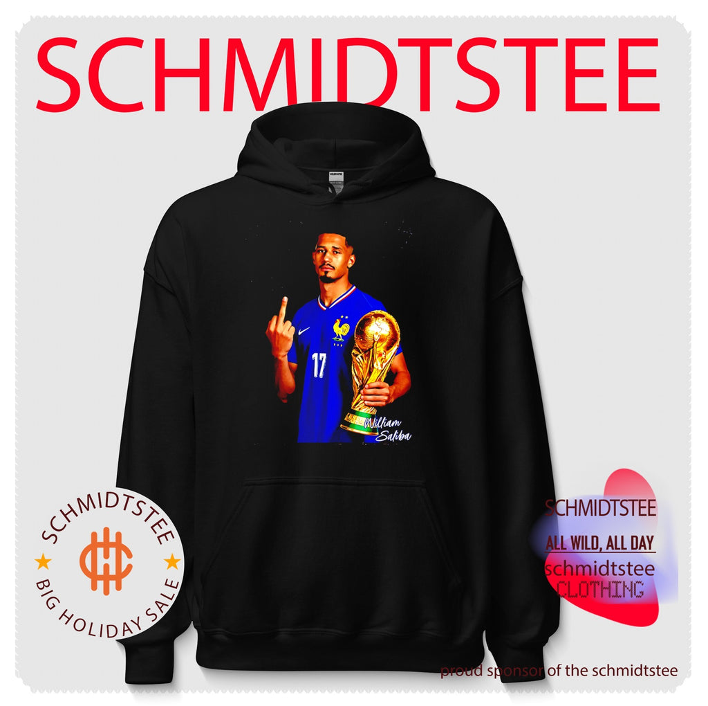 William Saliba France National Team World Cup middle finger shirt