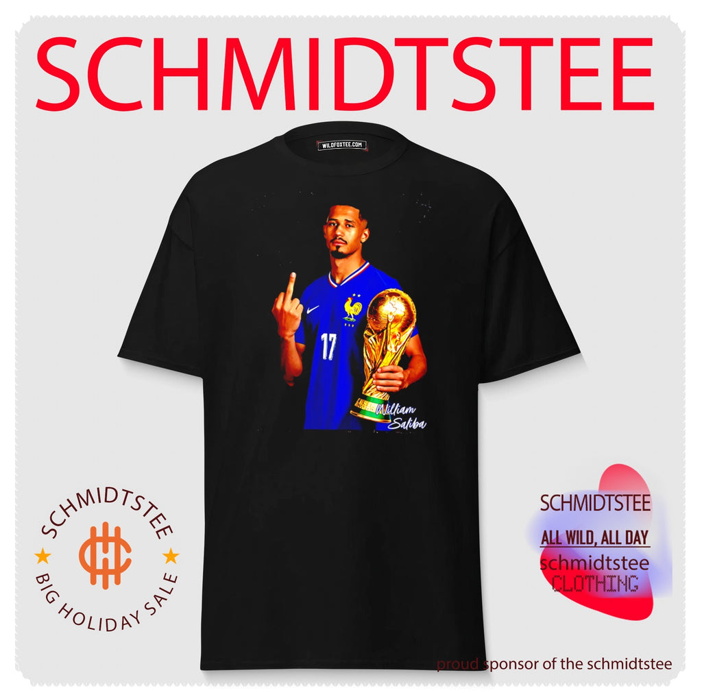 William Saliba France National Team World Cup middle finger shirt