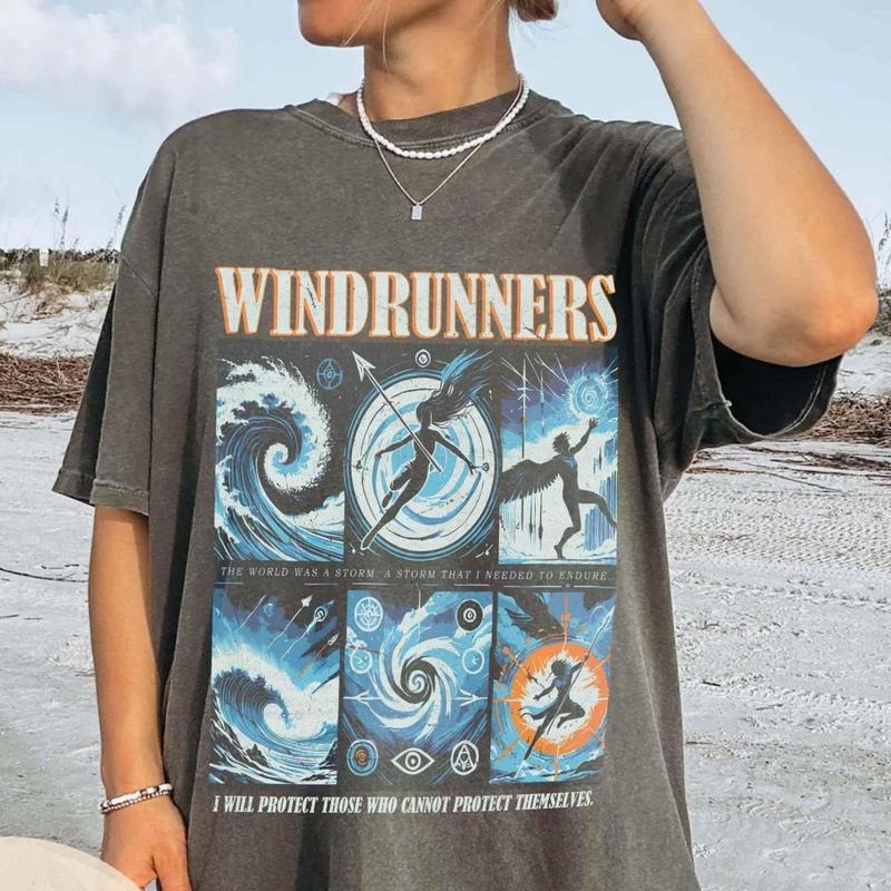 Windrunner Stormlight Windrunner Cosmere Brandon Sanderson Stormlight Way Kings Wind Truth Bookish Soft T-Shirts