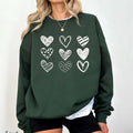 Valentines Hearts Shirt Nine Hearts Valentine Valentine T-Shirts