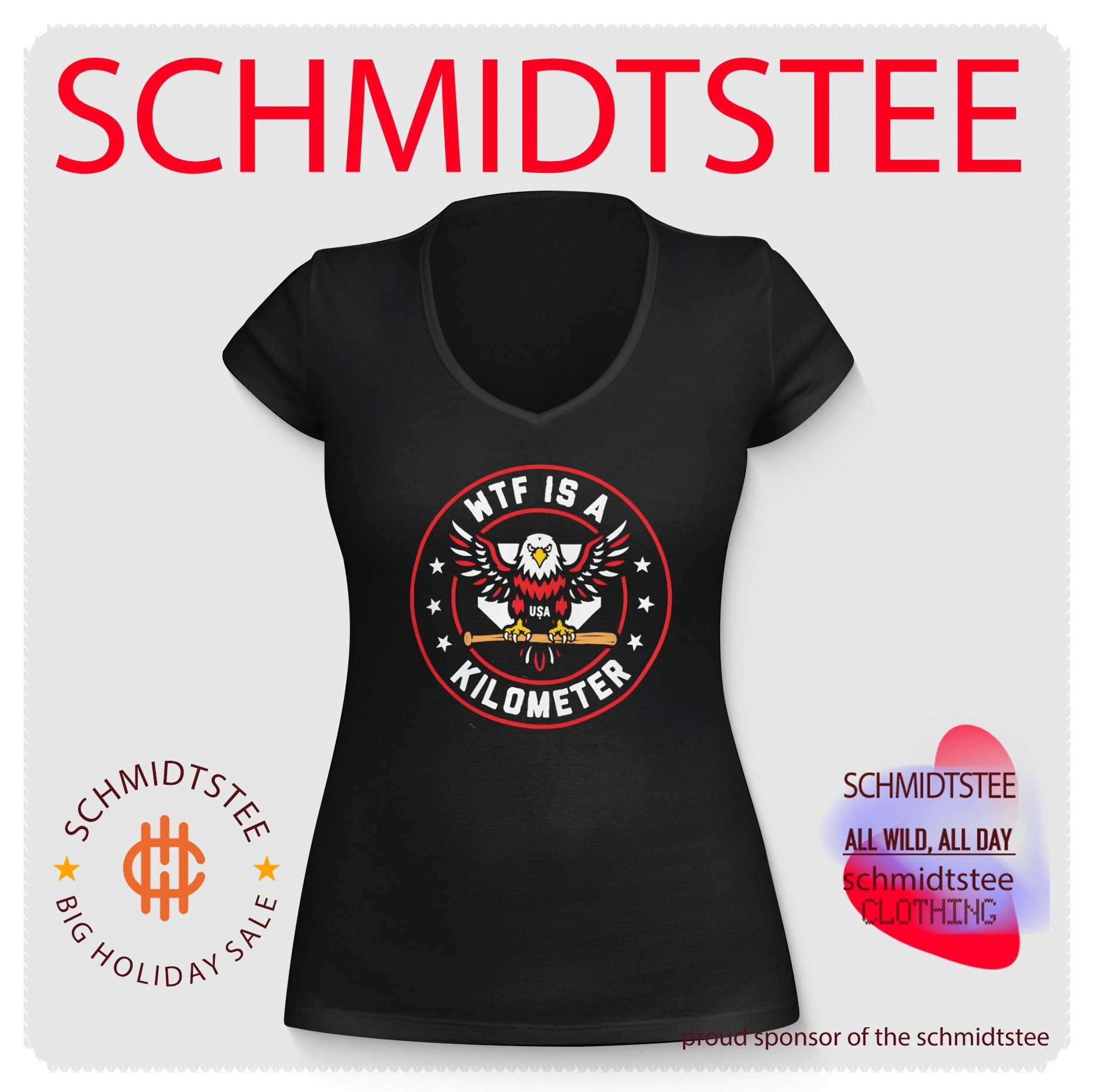 Wtf Is a Kilometer Patriotic American Eagle Baseball shirt