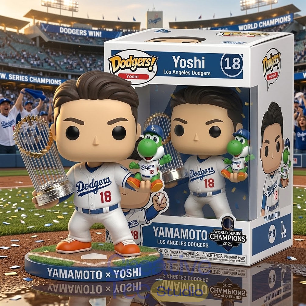 Yoshinobu Yamamoto Yoshi 2026 World Series Champions Pop Figure