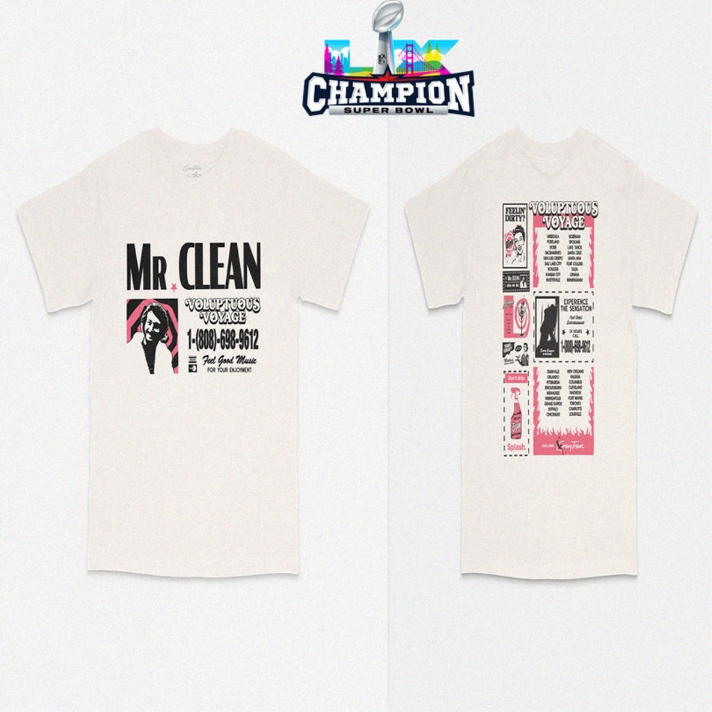 Yung Gravy Voluptuous Voyage Feel Good For Your Enjoyment Music Mr. Clean Tour 2025 T-shirts