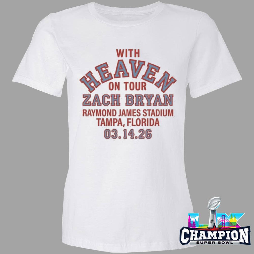 Zach Bryan Raymond James Stadium Tampa Fl 03 14 2026 Shirt